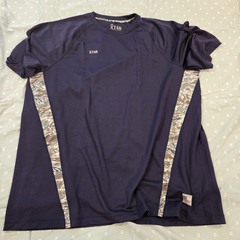 Men's Soffe Navy Blue Athletic Shirt